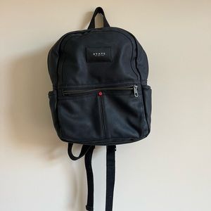 State bags black backpack